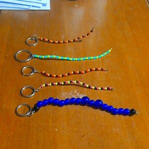 Handmade Beaded Keyrings For Women